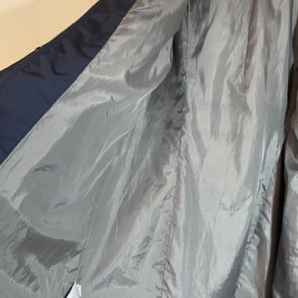 Eddie Bauer Girl on the Go Rainoat Med Navy - Picture 4 of 7